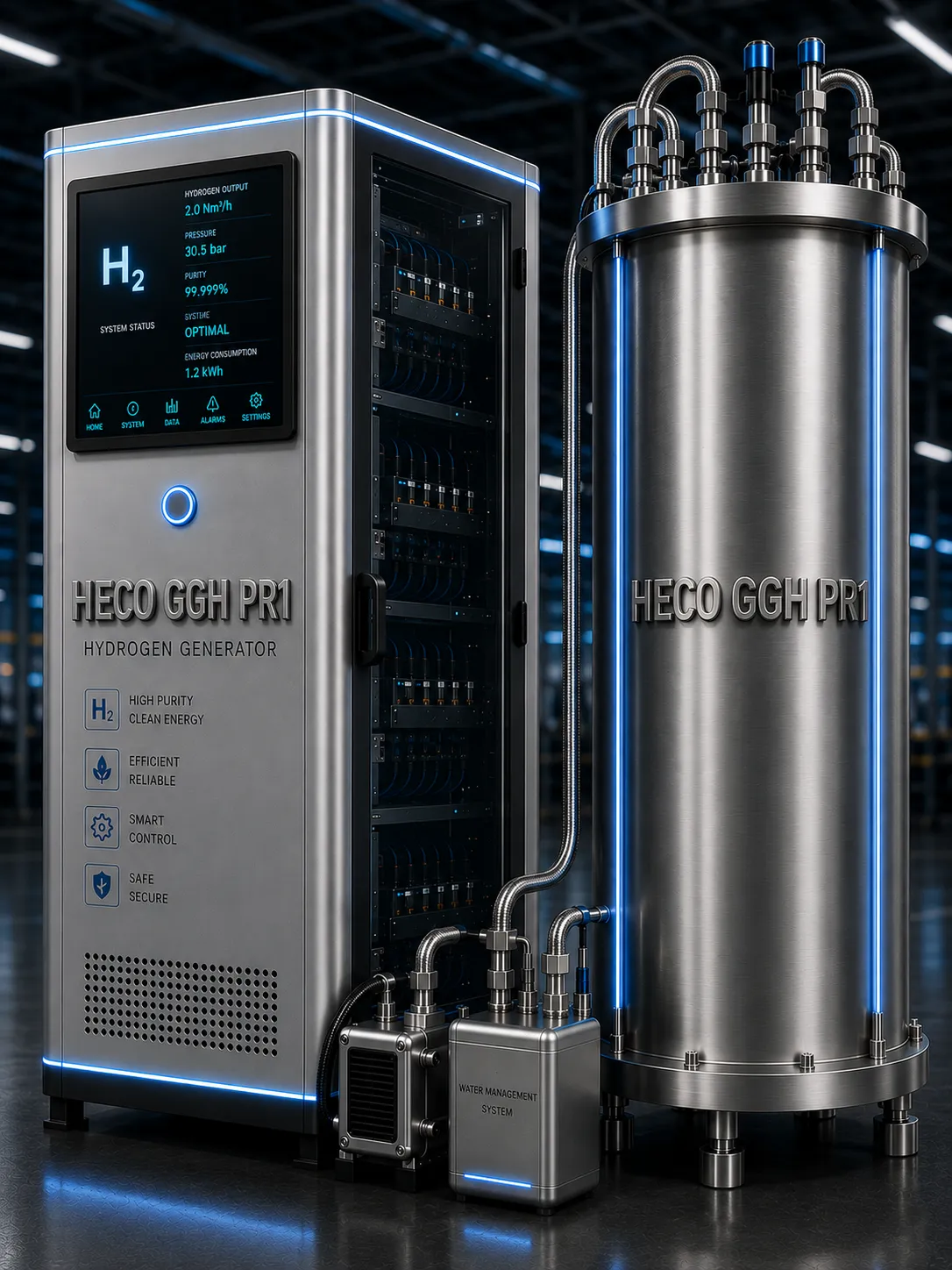 HECO GGH PR1 — imagem ilustrativa do protótipo desenvolvido para testes